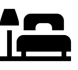 Silhouette of a person sitting on chair.